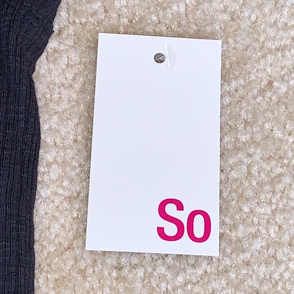 So Muscle Tank, Size Medium, Black Luxe - Picture 5 of 9